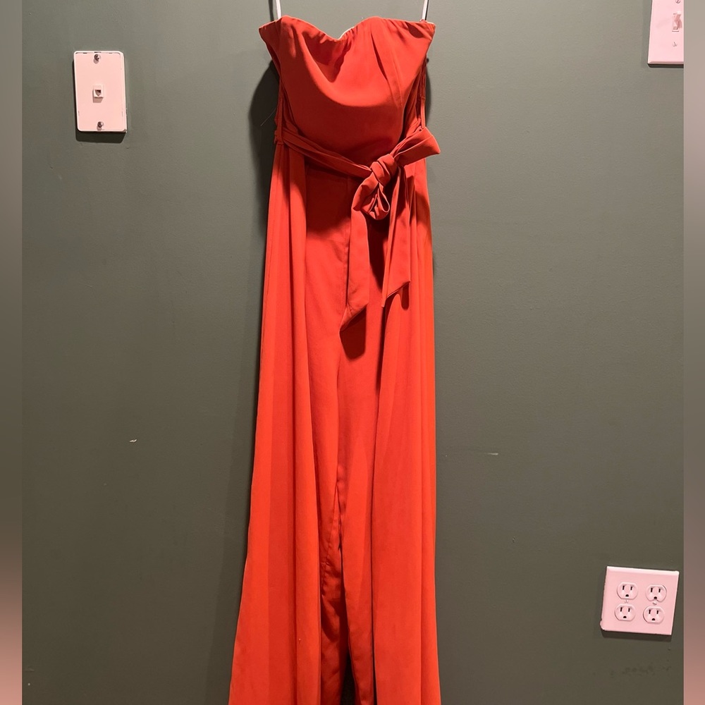 Orange jumpsuit, worn a couple times, like new
